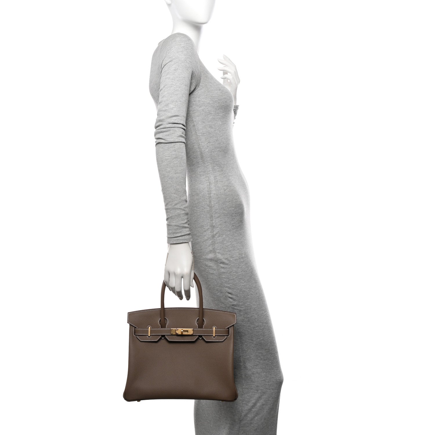 Hermes Epsom Birkin 30 Etoupe 2 of 11