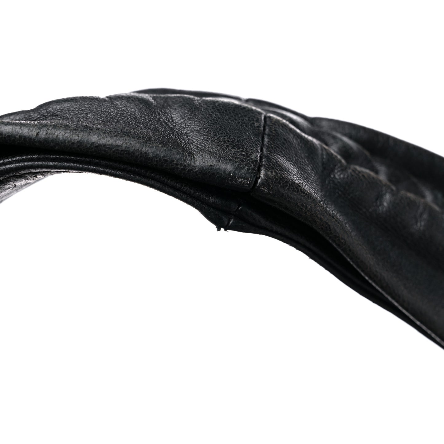 Nappa Intrecciato Large Veneta Hobo Black