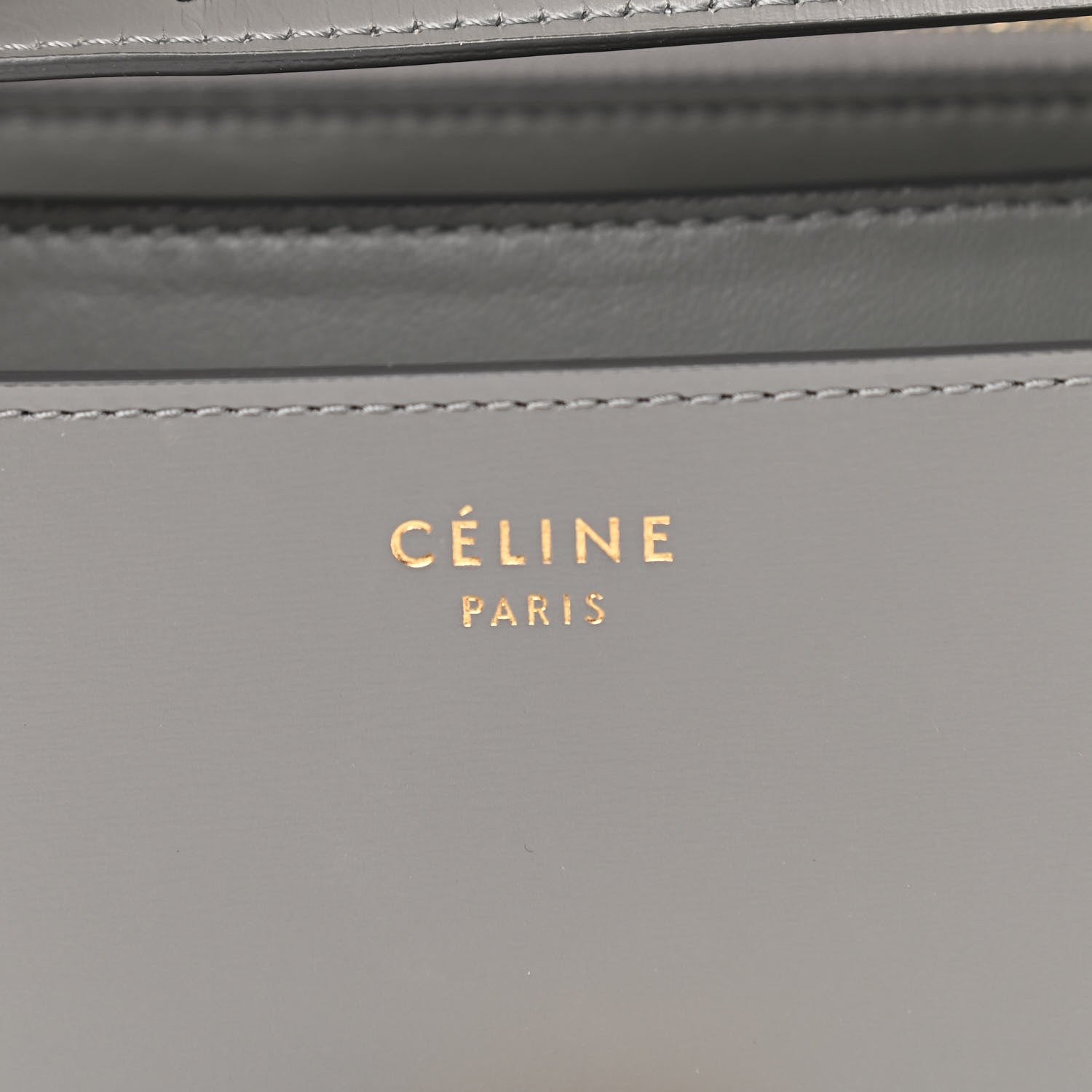 Celine Box Calfskin Medium Classic Box Flap Bag Zinc 7 of 11