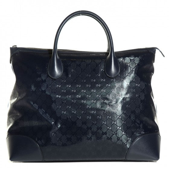 Gucci Imprime Monogram Large Tote Navy 1 of 18