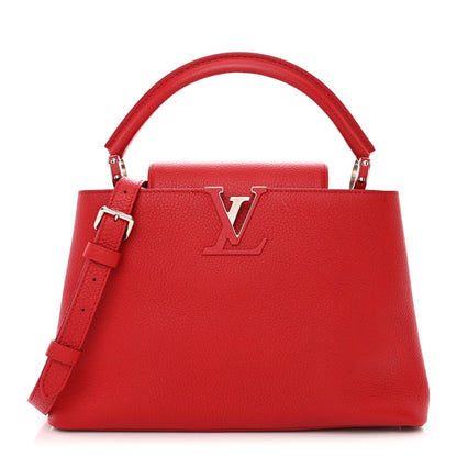 Louis Vuitton Taurillon Capucines PM Rubis 1 of 9