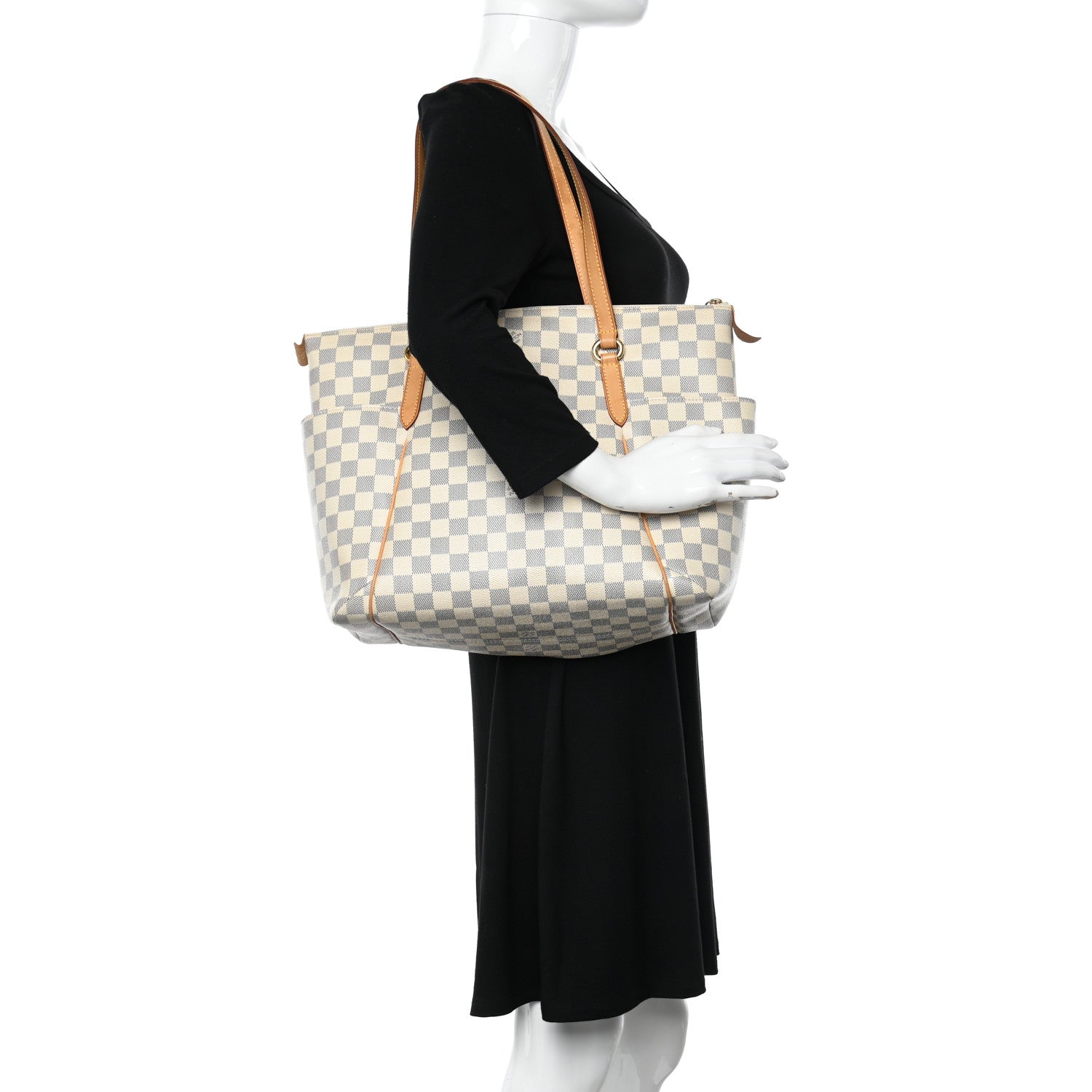 Louis Vuitton Damier Azur Totally MM 2 of 10