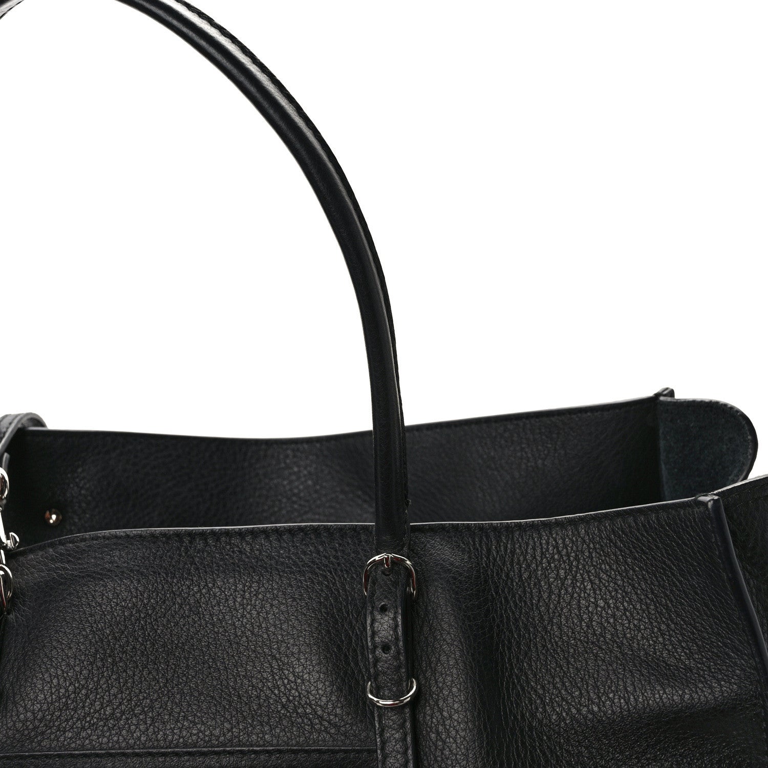 Balenciaga Veau Papier B4 Zip Around Tote Black 10 of 11