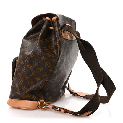 Louis Vuitton Monogram Montsouris GM Backpack 3 of 10