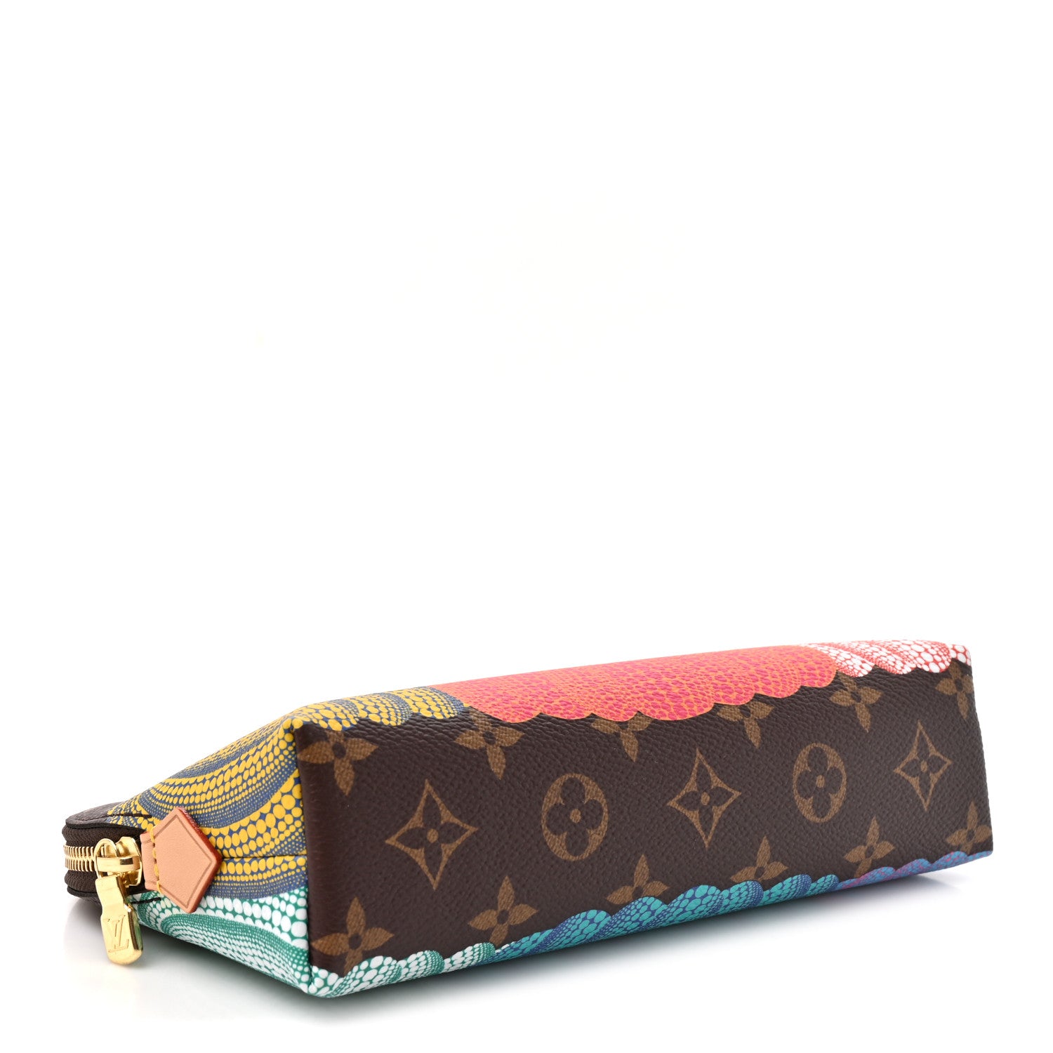Louis Vuitton LV X YK Monogram Printed Kusama Pumpkin Cosmetic Pouch 4 of 8