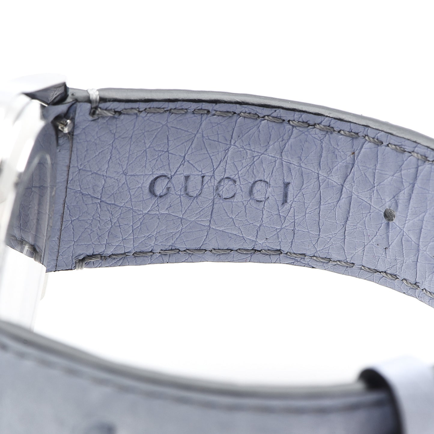 Stainless Steel Ostrich Blue Mother of Pearl 38mm G-Timeless Snake Automatic Watch