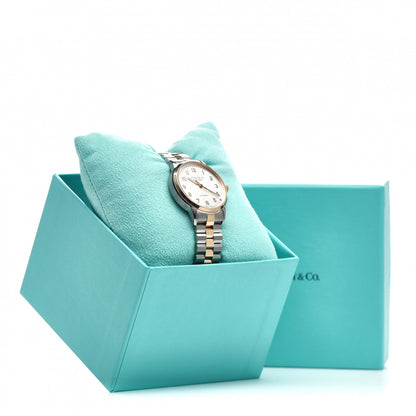 Tiffany Stainless Steel 18K Rose Gold 40mm CT60 3-Hand Automatic Watch 5 of 5