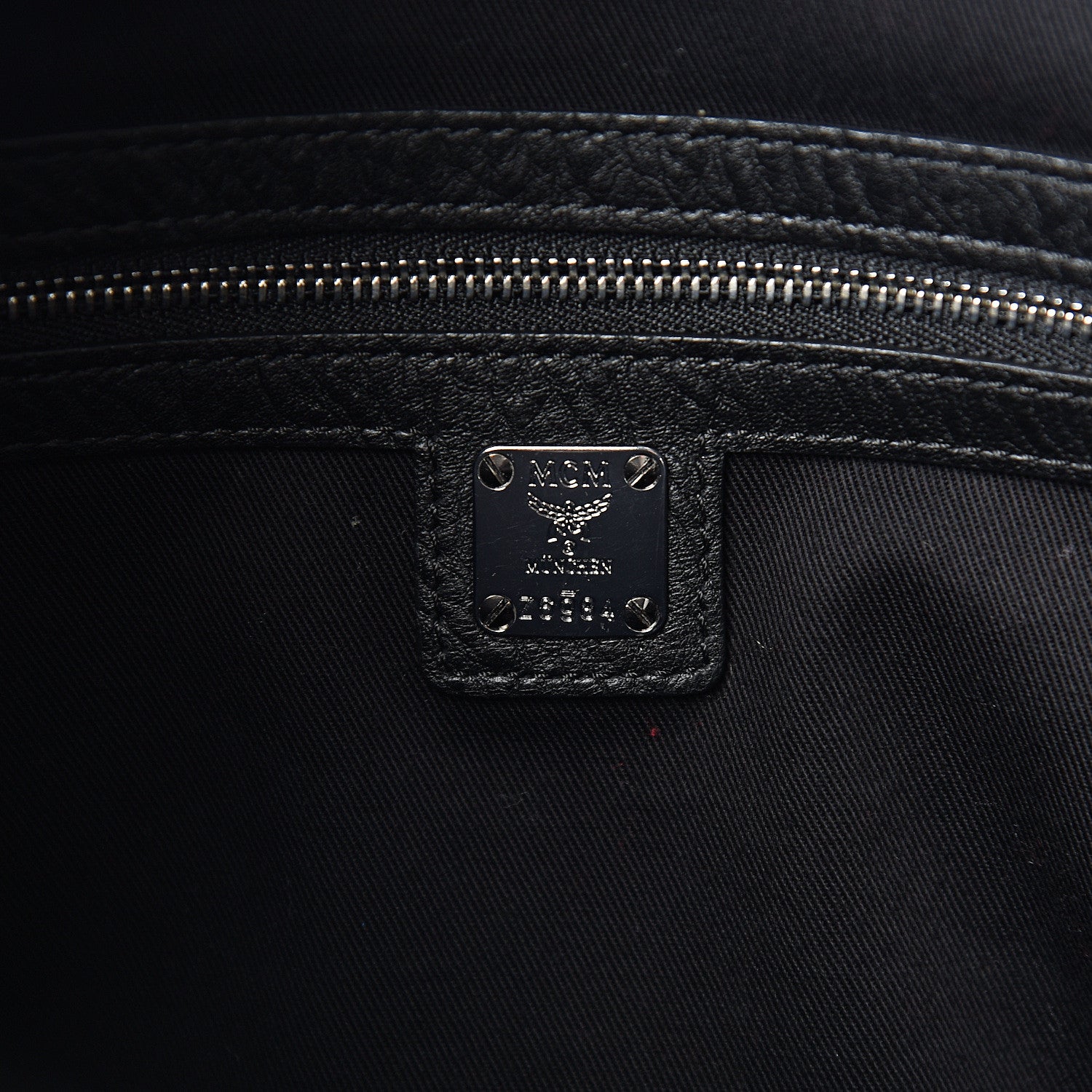 MCM Calfskin Ottomar Large Klara Hobo Black 5 of 10