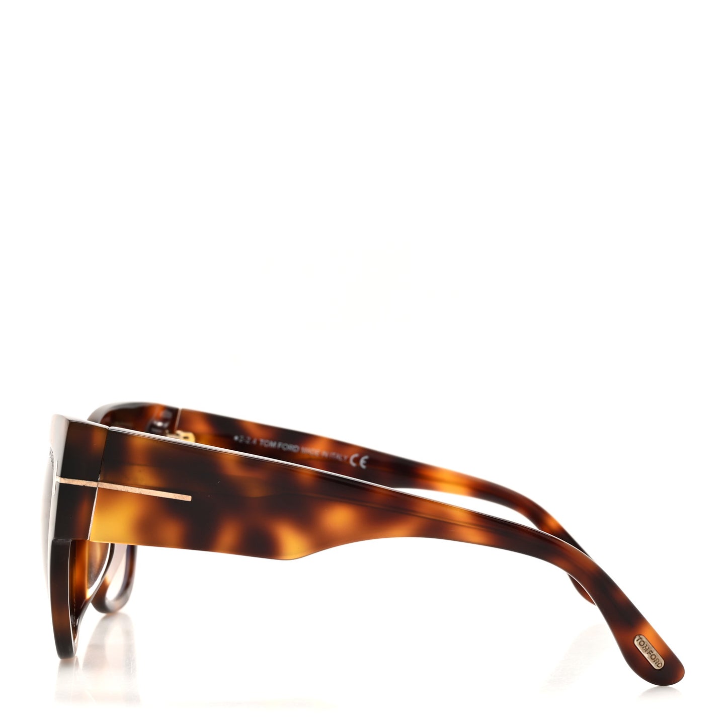 Acetate Anoushka Cat Eye Sunglasses TF371 Tortoise Shell  Tortoise Shell