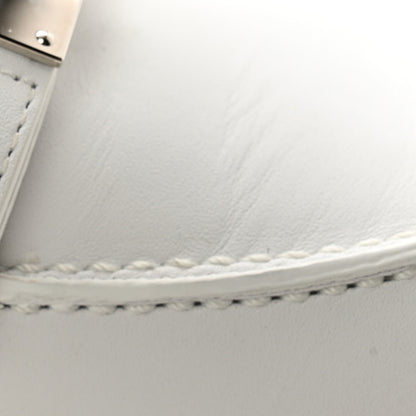 Hermes Calfskin Womens Icone Loafers 36 White 11 of 13