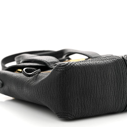 3.1 Phillip Lim Textured Calfskin Mini Pashli Satchel Black 9 of 11