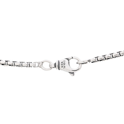 David Yurman Sterling Silver 2.7mm Small Box Chain Necklace 22" 4 of 5