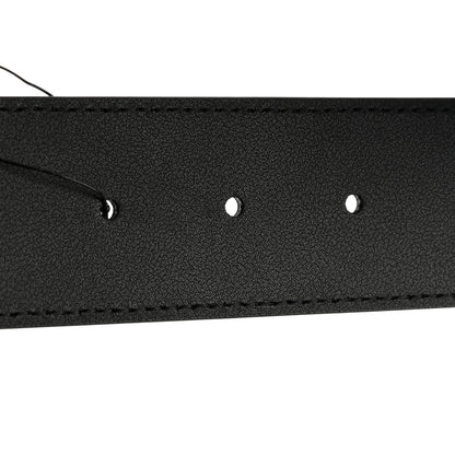 Gucci Moon Calfskin Scales Double G 40mm Belt 90 36 Black 5 of 6