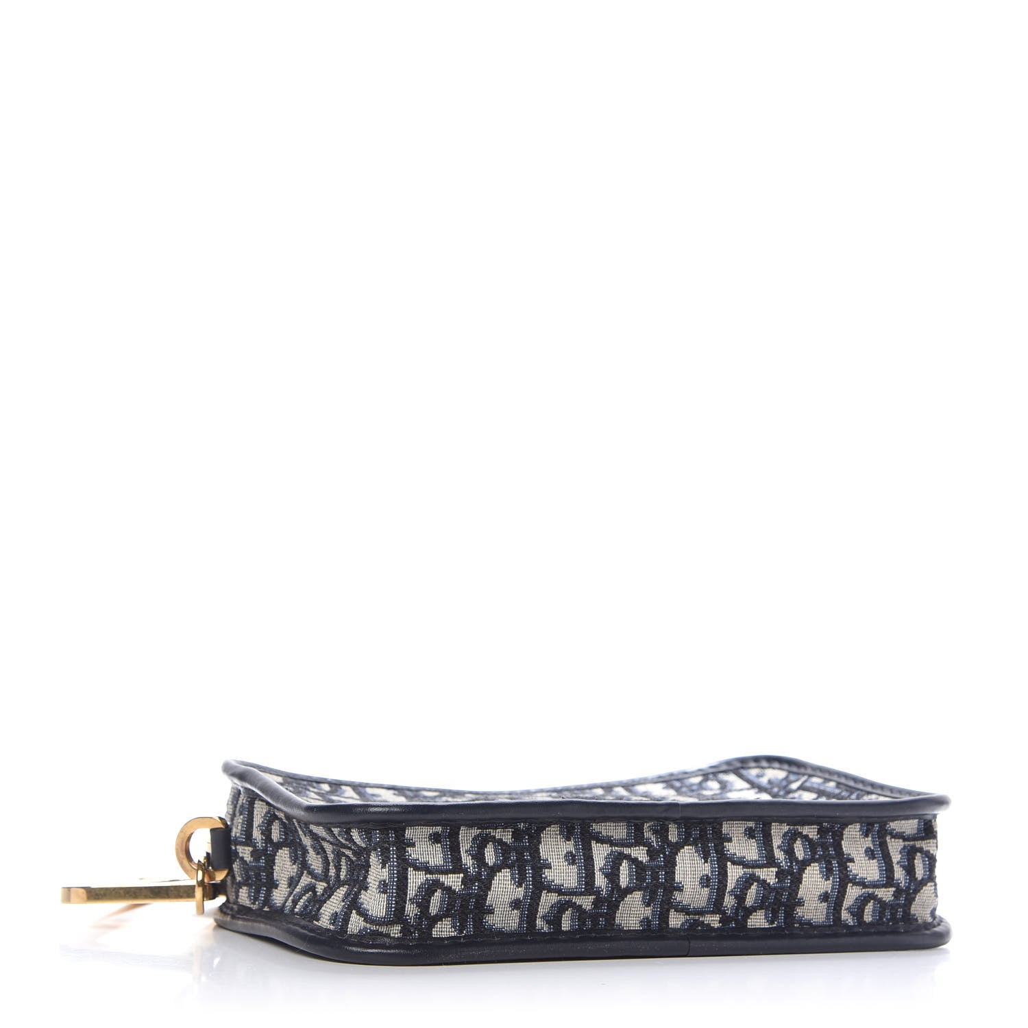Christian Dior Oblique Diorquake Clutch Blue 4 of 8