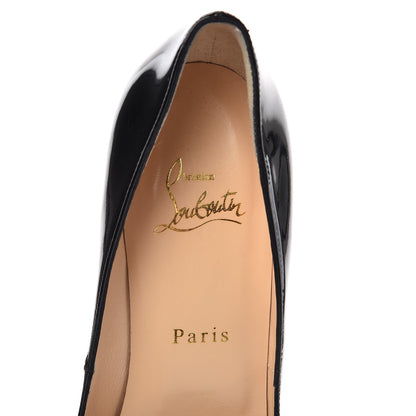Christian Louboutin Patent Very Prive 120 Pumps 39 Black 5 of 11
