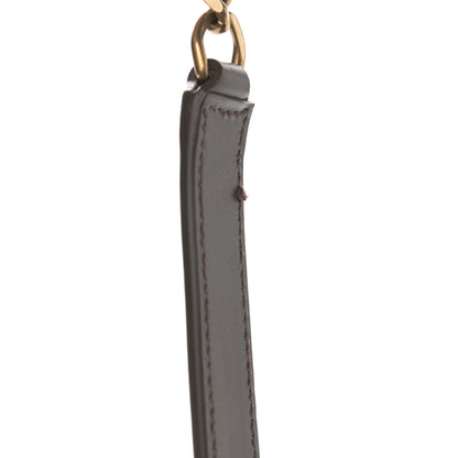 Saint Laurent Calfskin Y Quilted Monogram Small Loulou Chain Satchel Taupe 14 of 15