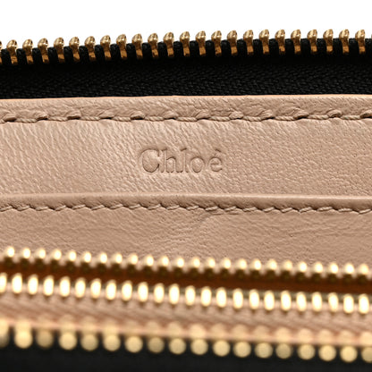 Chloe Grained Calfskin Marcie Long Zip Around Wallet Black 6 of 10