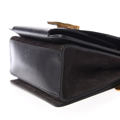 Givenchy Goatskin Small GV3 Shoulder Bag Black Grey 10 of 11