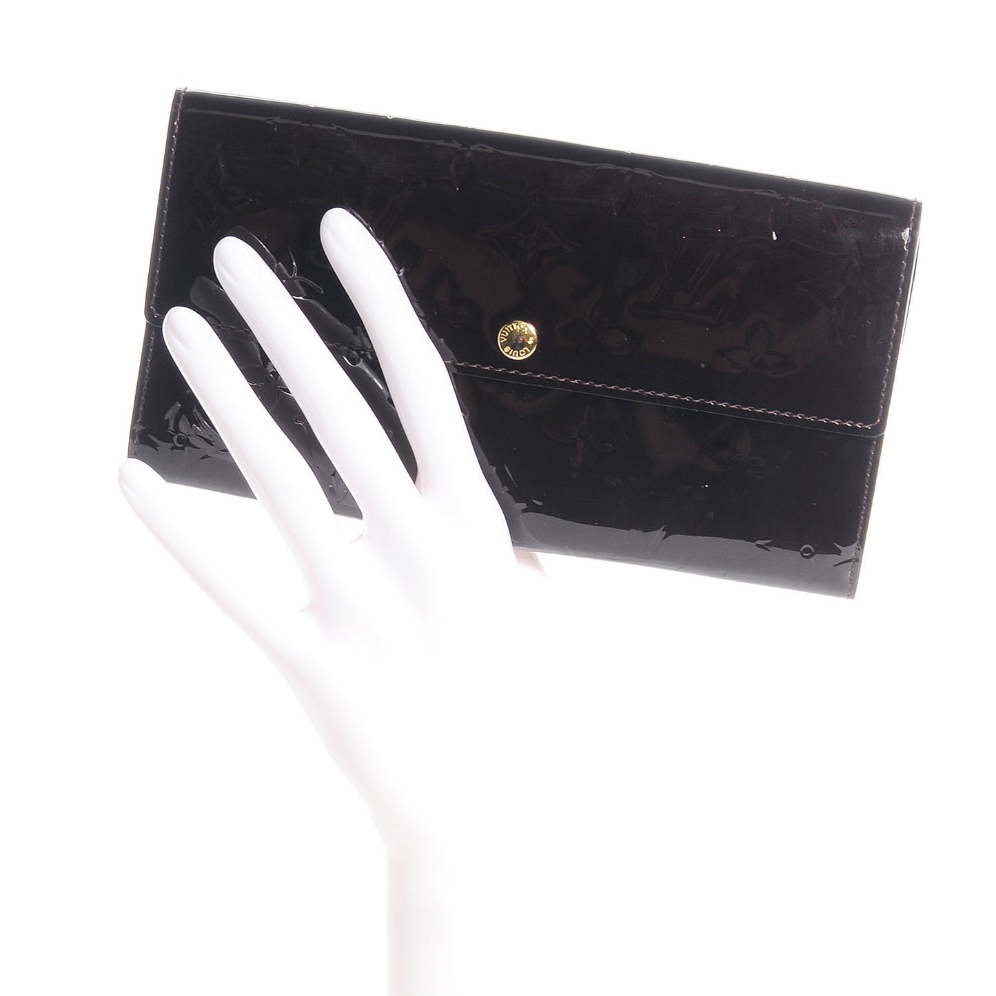 Vernis Sarah Wallet Amarante