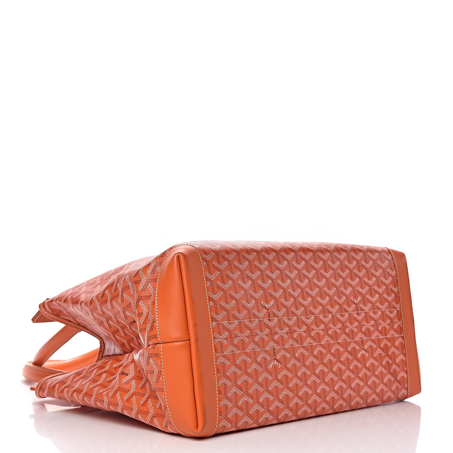 Goyard Goyardine Bellechasse GM Orange 4 of 11