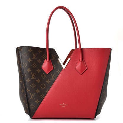 Louis Vuitton Calfskin Monogram Kimono Tote Poppy 1 of 15