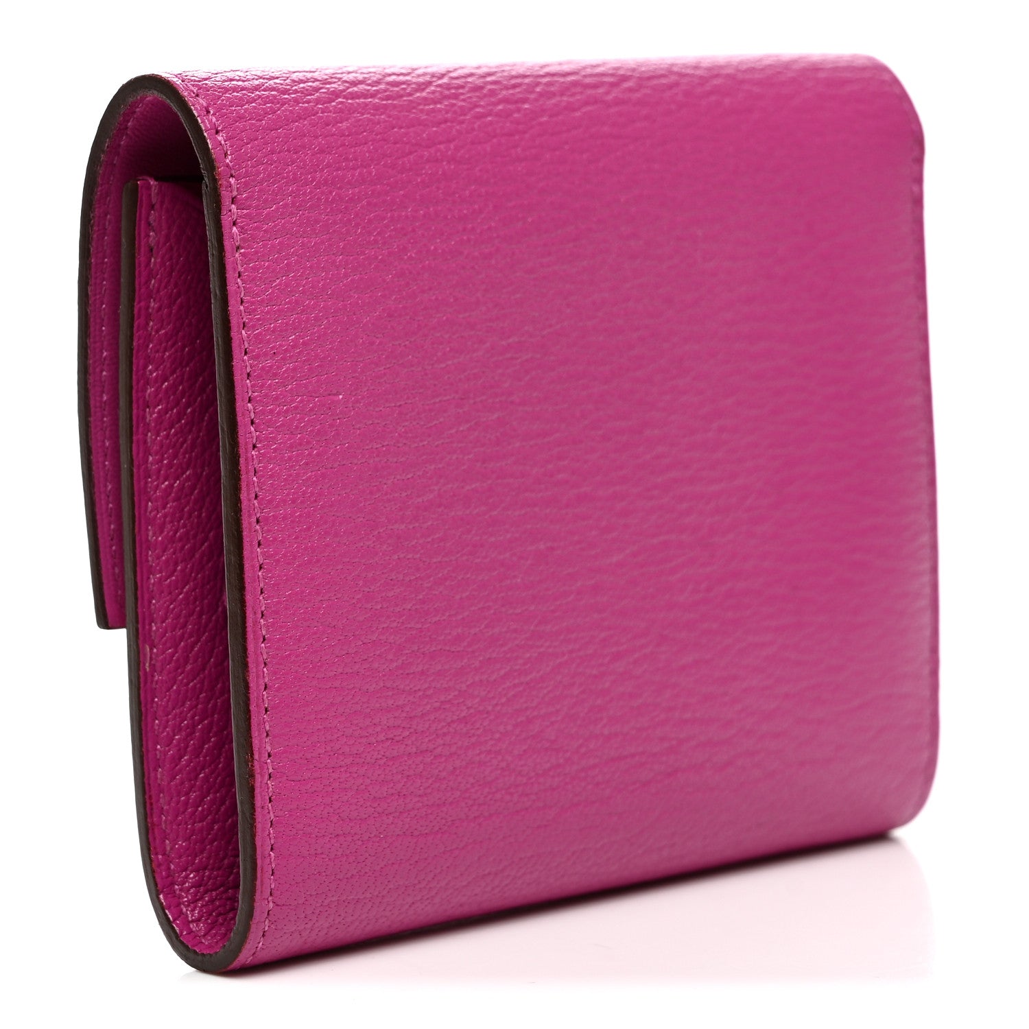 Hermes Chevre Mysore 1938 Wallet 19 Rose Pourpre 3 of 8