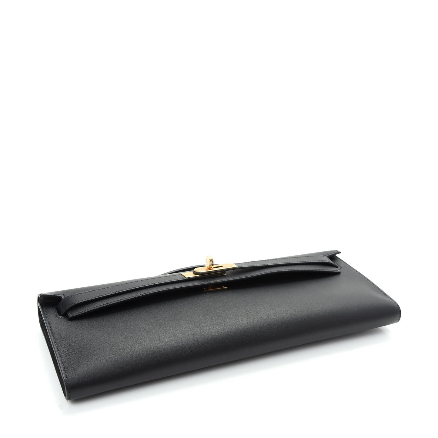 Swift Kelly Cut Clutch Pochette Black