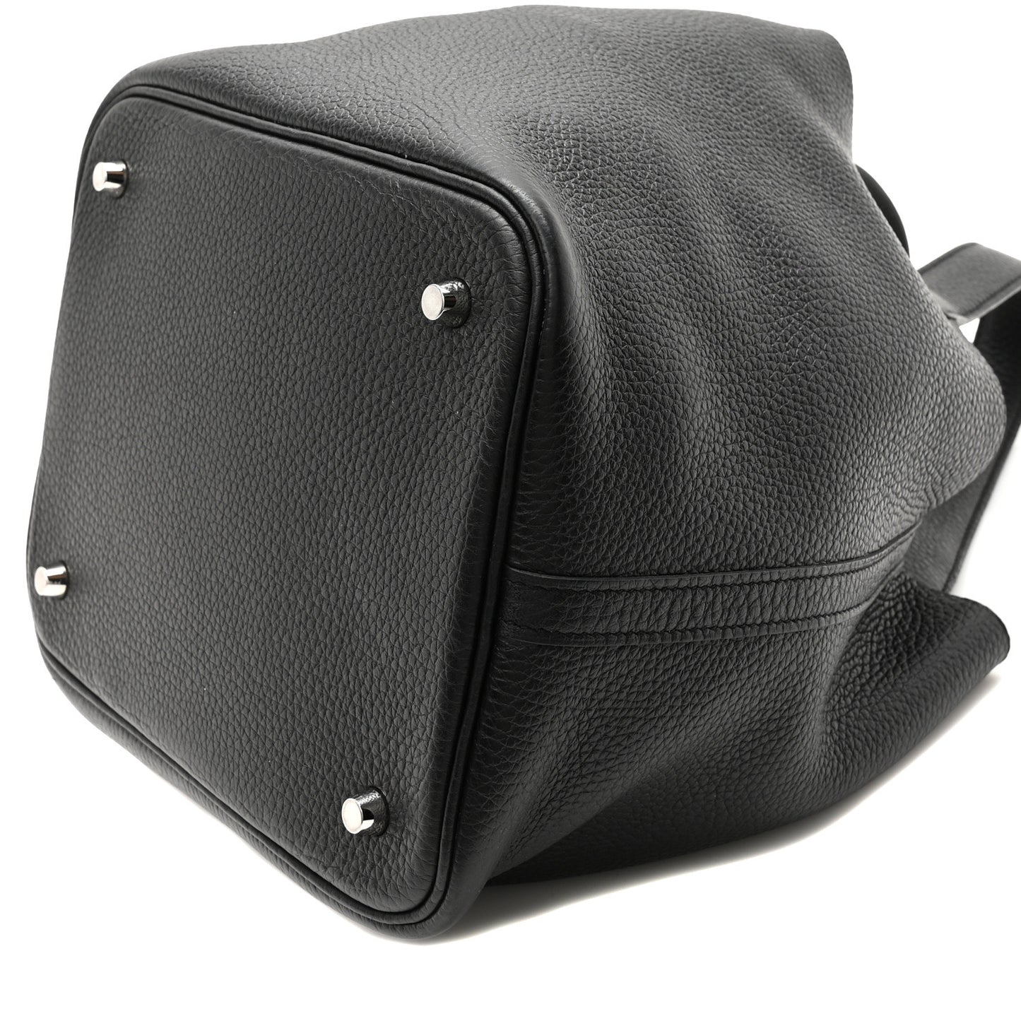 Taurillon Clemence Picotin Lock 22 MM Black