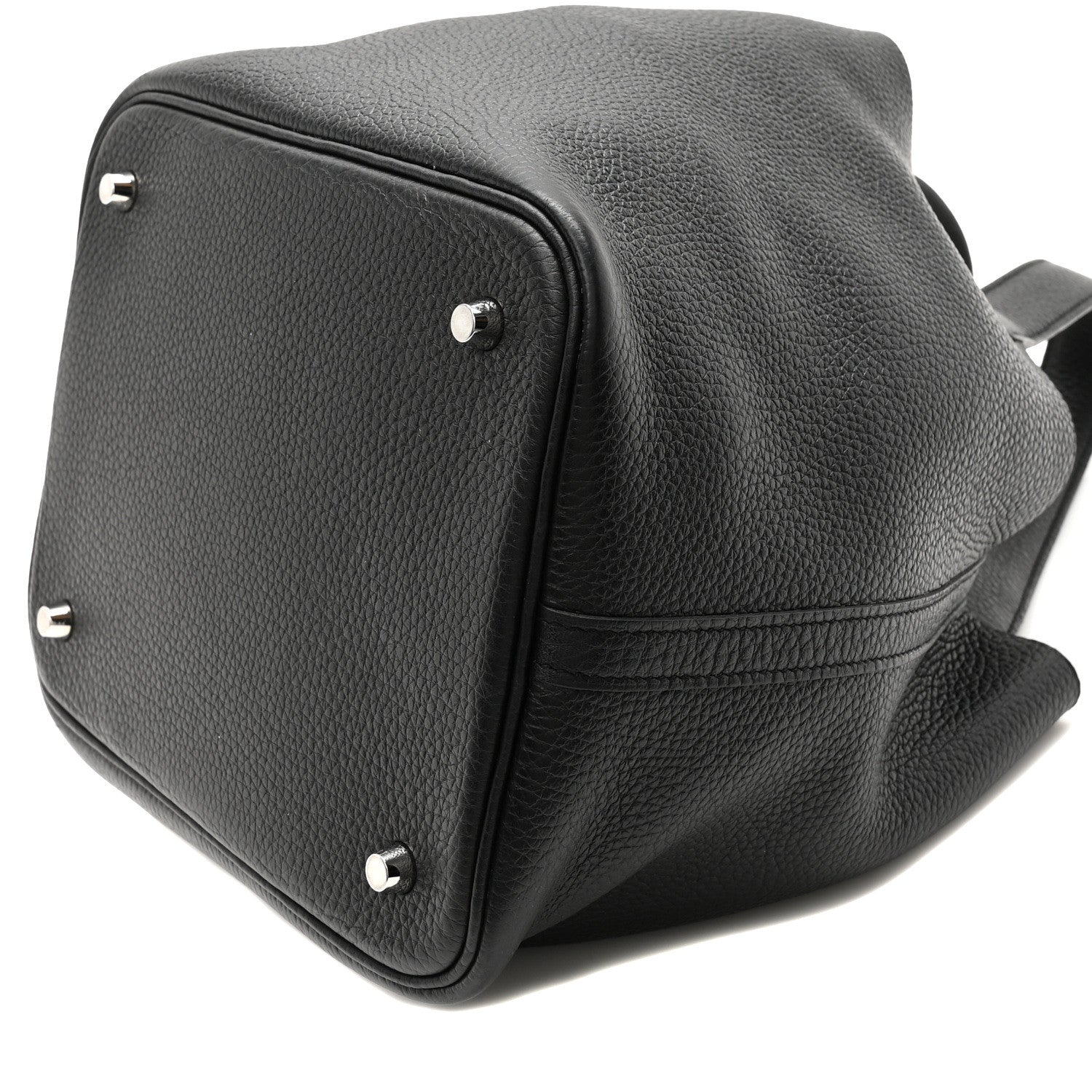 Hermes Taurillon Clemence Picotin Lock 22 MM Black 9 of 9