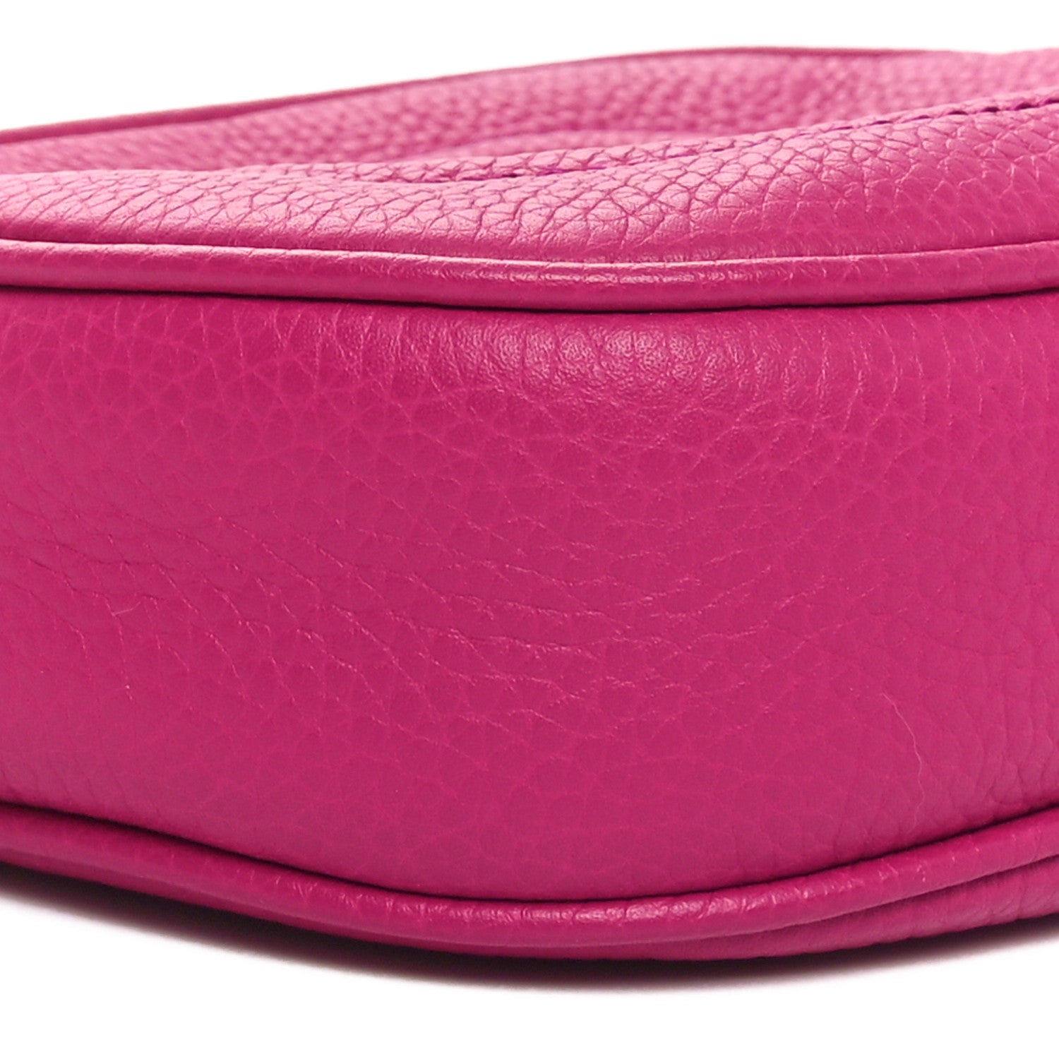 Gucci Cellarius Calfskin Mini Soho Chain Bag Bright Bouganville 9 of 10