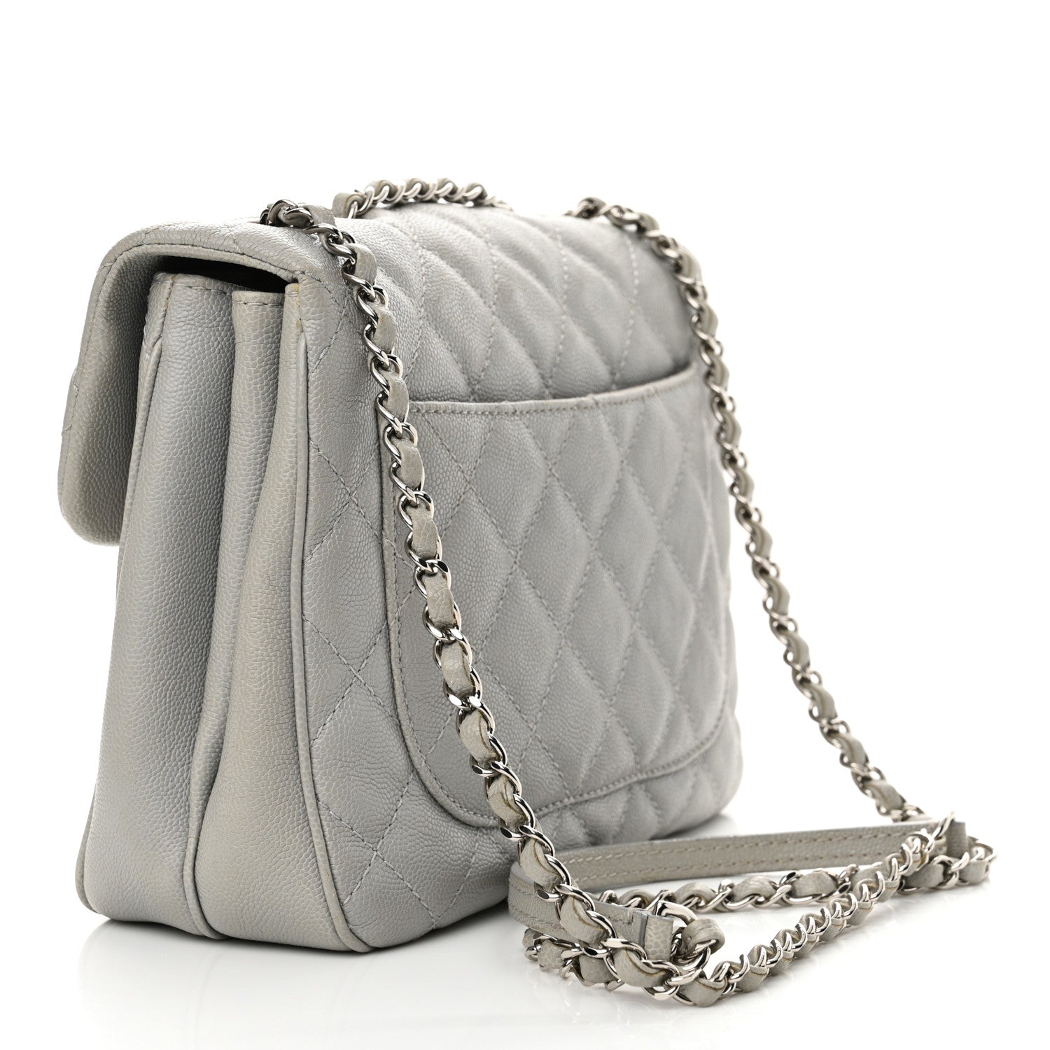 Chanel Caviar Quilted Medium Urban Companion Flap Grey 3 of 16