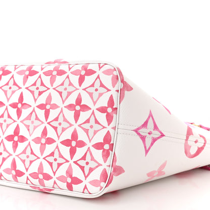 Louis Vuitton Monogram Giant By The Pool 2.0 Neverfull MM Rose 9 of 9