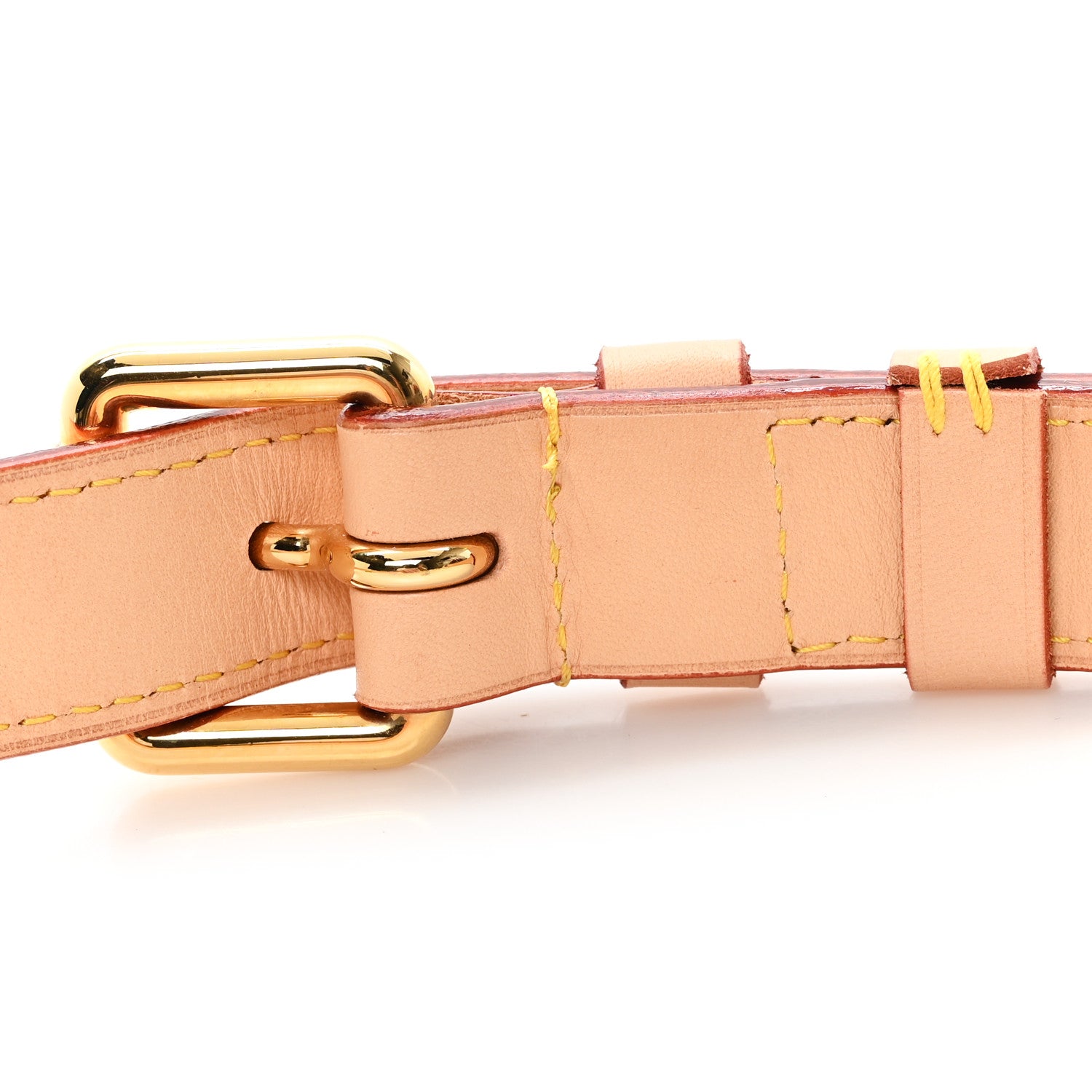 Louis Vuitton Vachetta 25mm Adjustable Shoulder Strap VVN 4 of 4