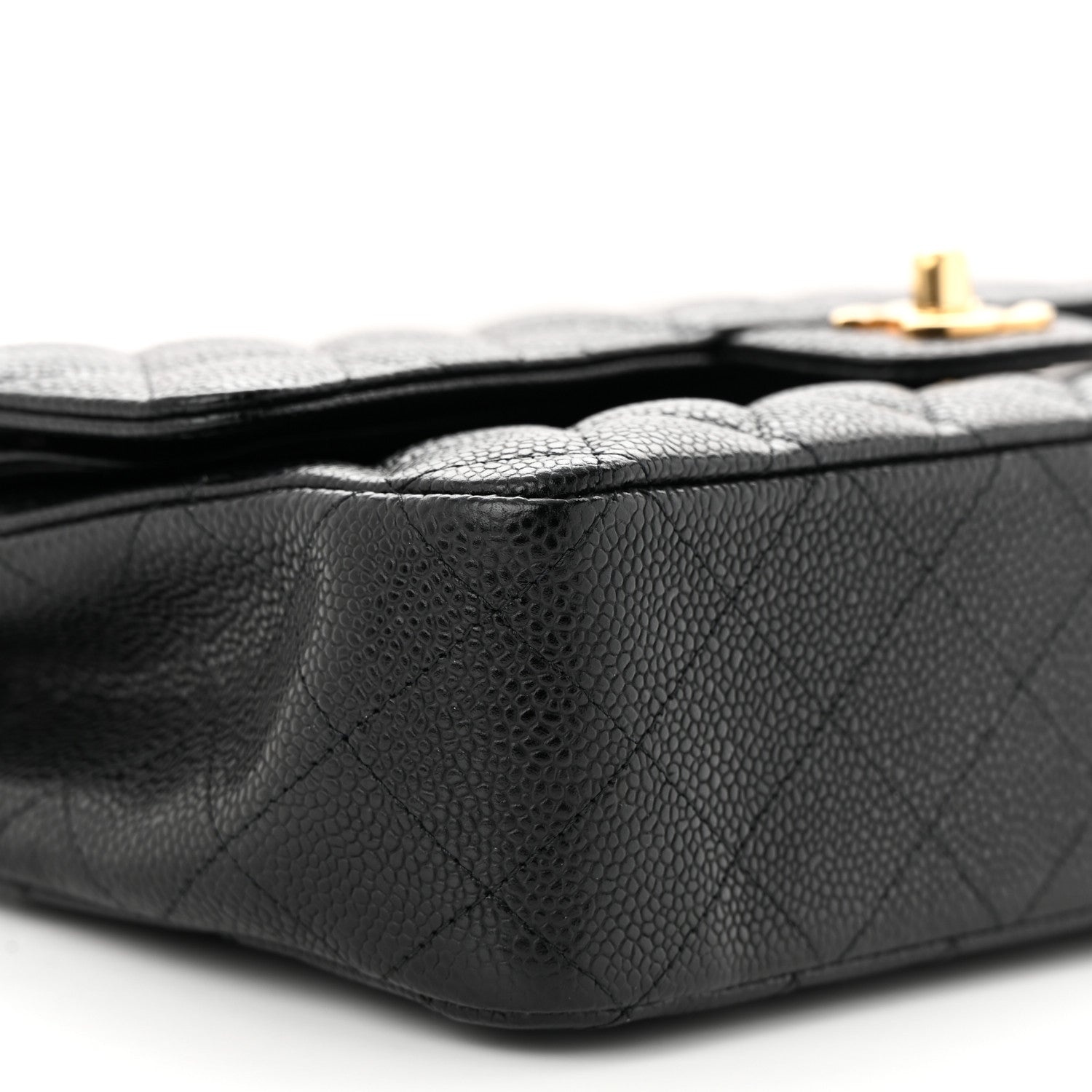Chanel Caviar Quilted Medium Double Flap Black 9 of 12