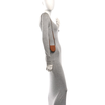 Loewe Soft Calfskin Mini Heel Pouch Tan 2 of 11