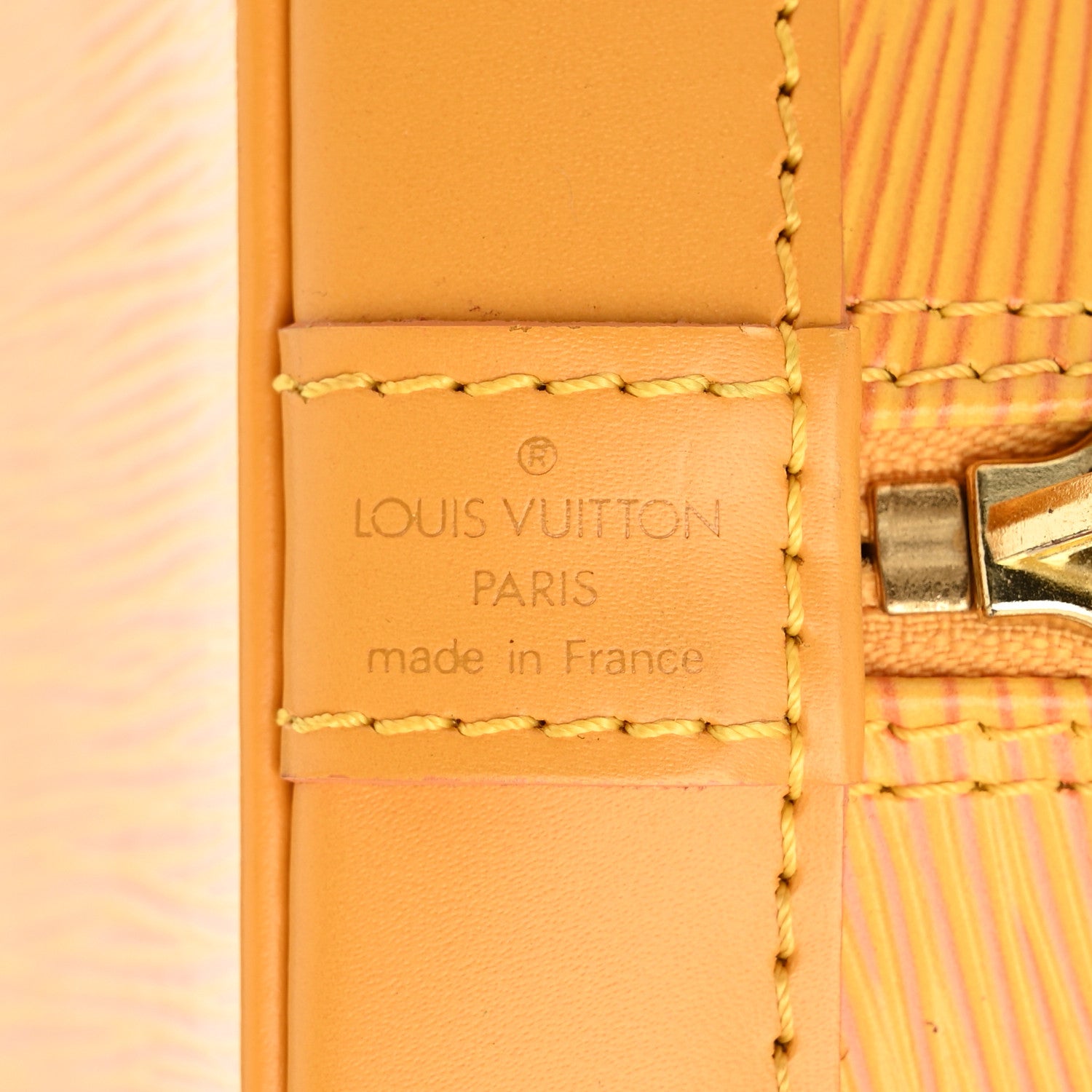 Louis Vuitton Epi Alma PM Tassil 6 of 10