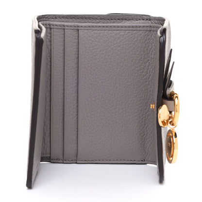 Chloe Calfskin Alphabet Trifold Wallet Cashmere Grey 5 of 12