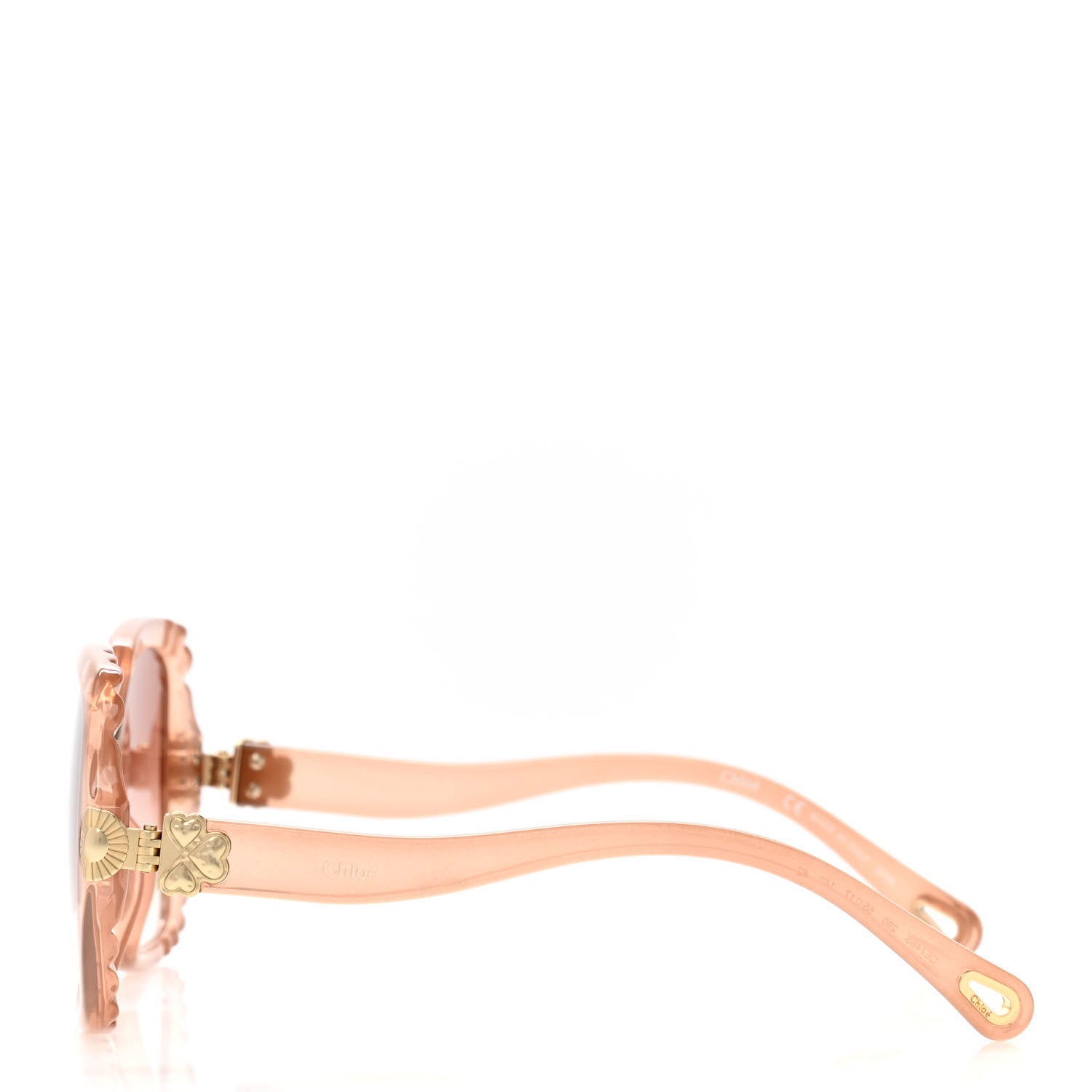 Chloe Oversized Square Sunglasses CE746S Pink 3 of 7