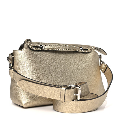 Fendi Cuoio Romano Selleria Medium By The Way Boston Bag Gold 3 of 11