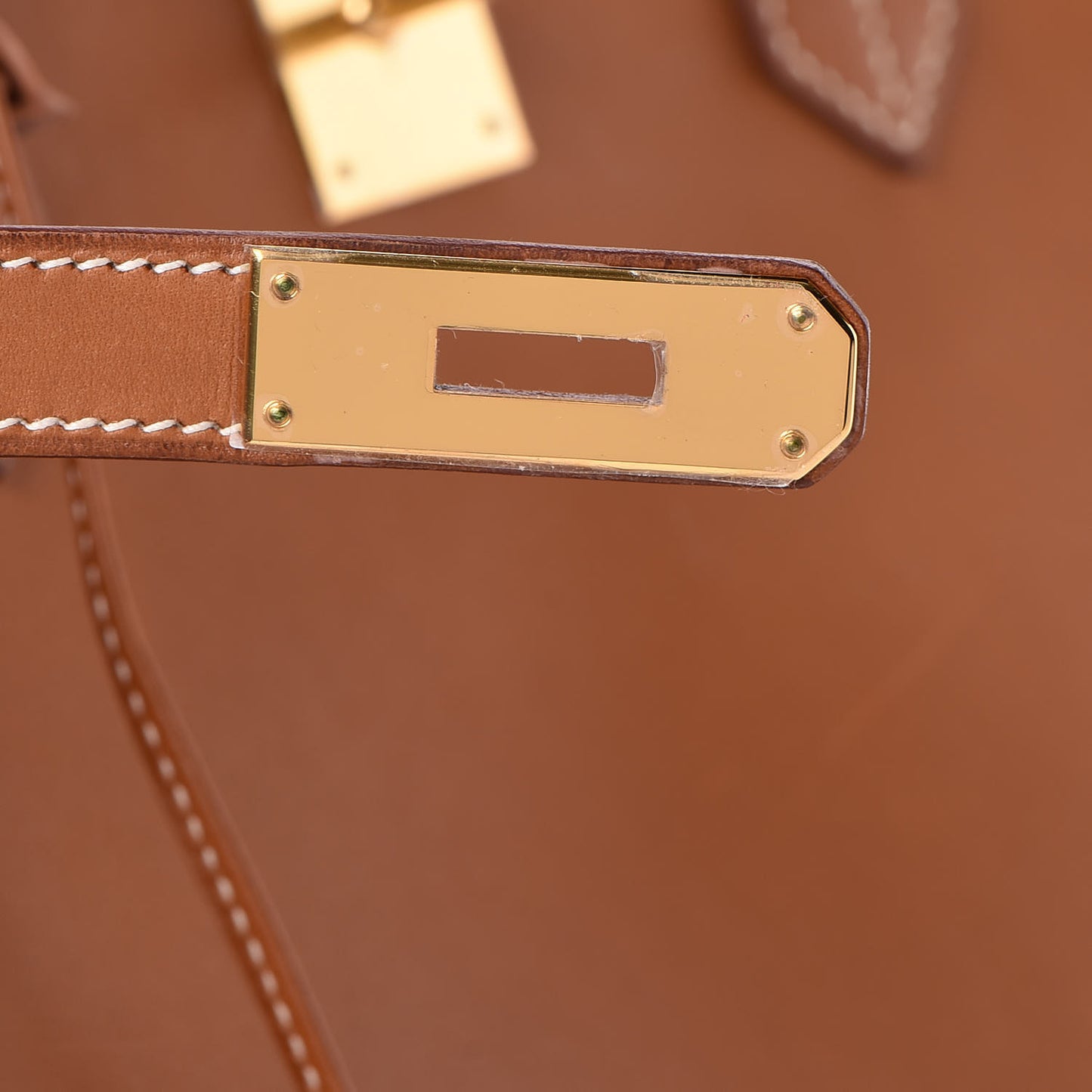 Natural Barenia Birkin 40 Fauve