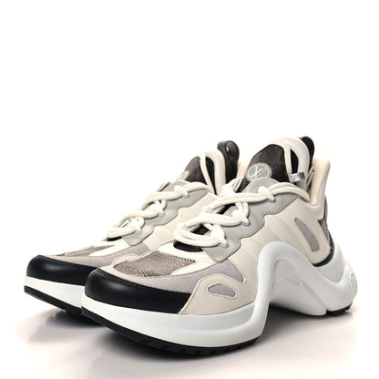 Louis Vuitton Monogram LV Archlight Sneakers 37 Grey White 3 of 10