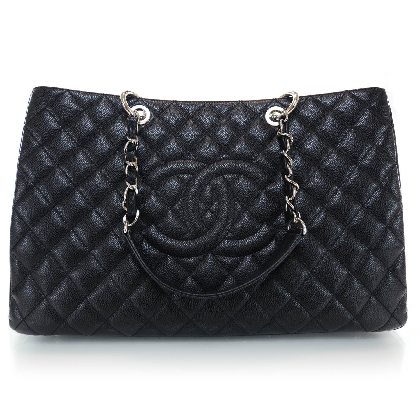 Caviar XL Grand Shopping Tote GST Black