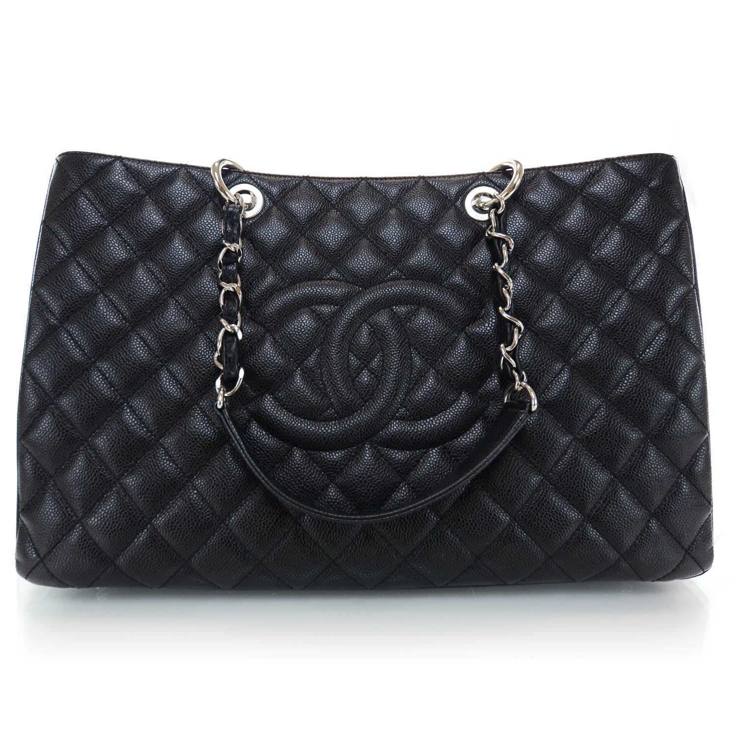 Chanel Caviar XL Grand Shopping Tote GST Black 1 of 10