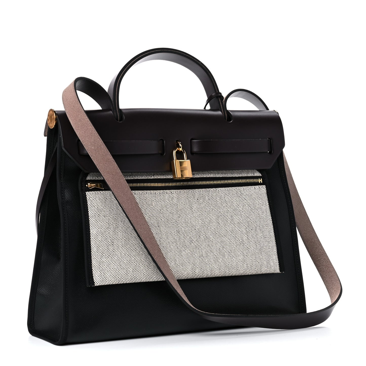 Toile H Berline Vache Hunter Herbag Zip PM 31 Black Ebene