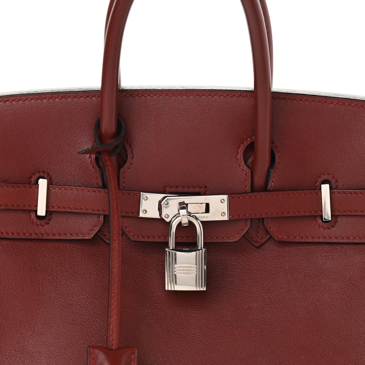 Hermes Swift Birkin 25 Rouge H 8 of 10