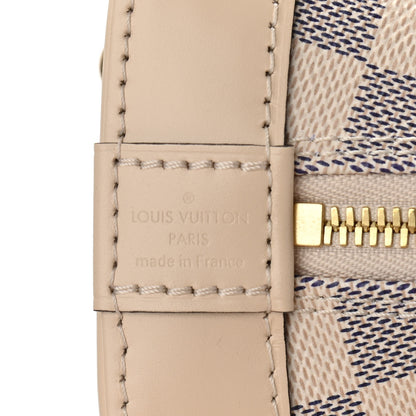 Louis Vuitton Damier Azur Braided Alma BB 6 of 9