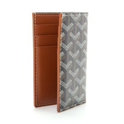 Goyard Goyardine Saint Pierre Card Holder Black Gold 3 of 7