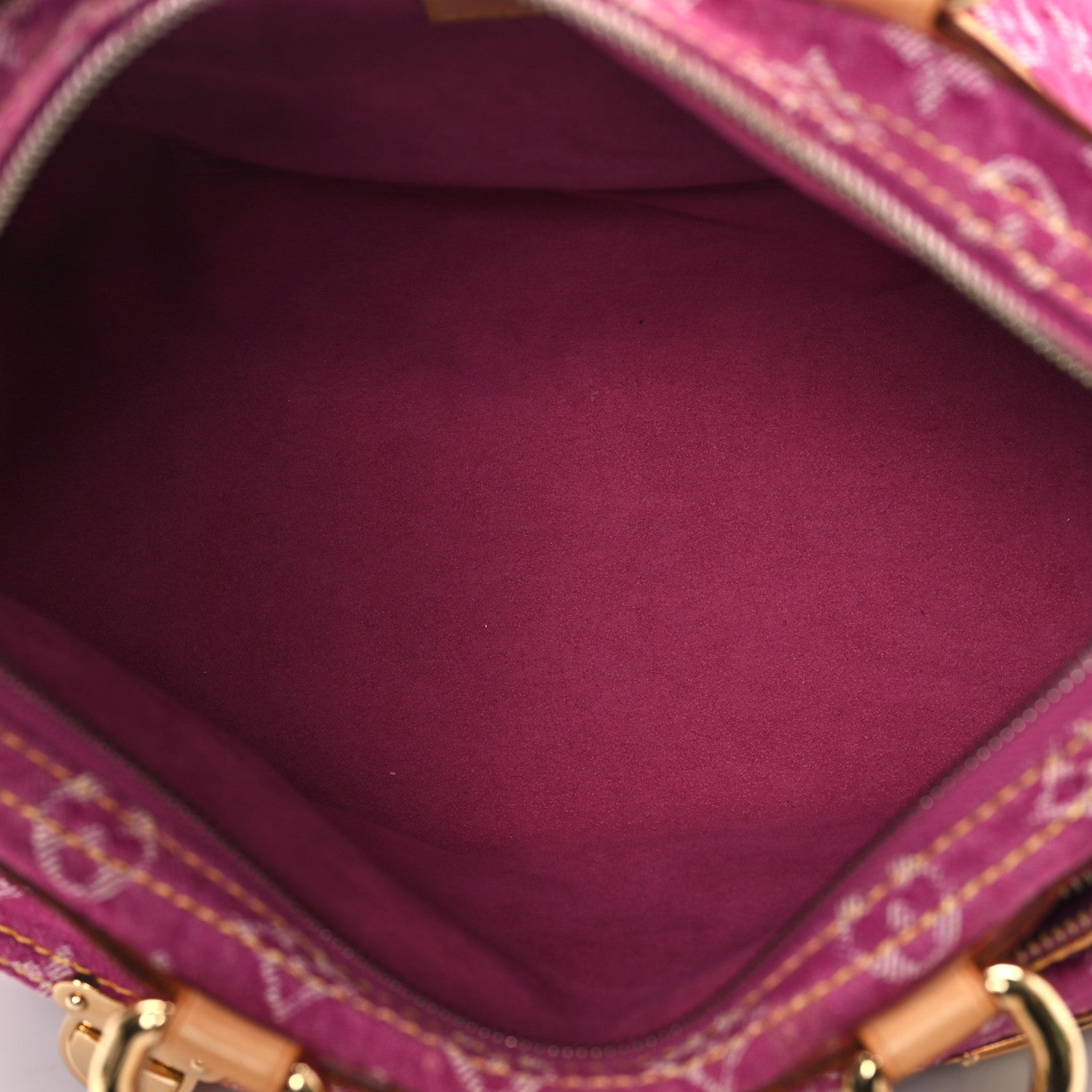 Louis Vuitton Monogram Denim Neo Speedy Fuchsia 6 of 12