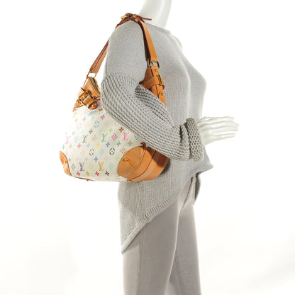Louis Vuitton Monogram Multicolor Greta White 6 of 11