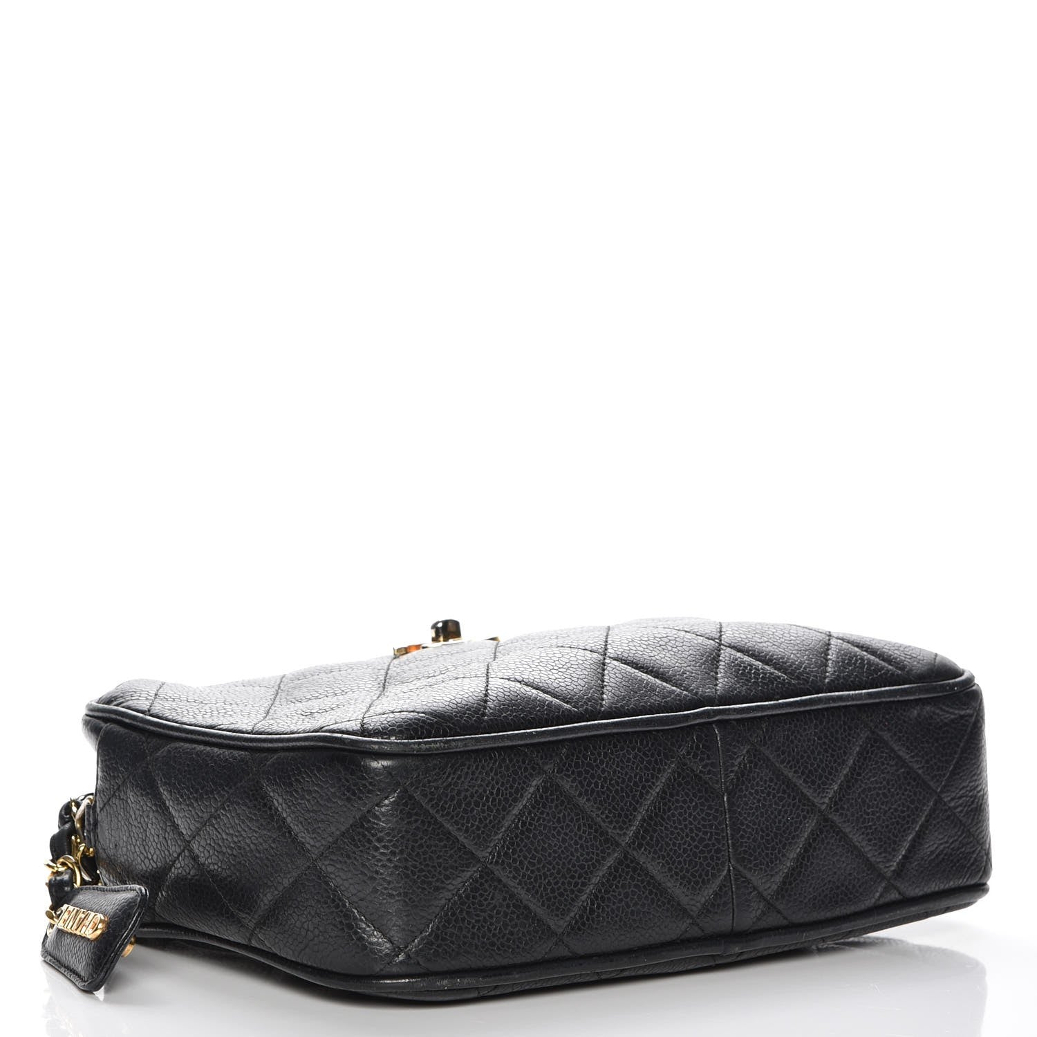 Chanel Caviar Quilted Camera Case Black 4 of 9